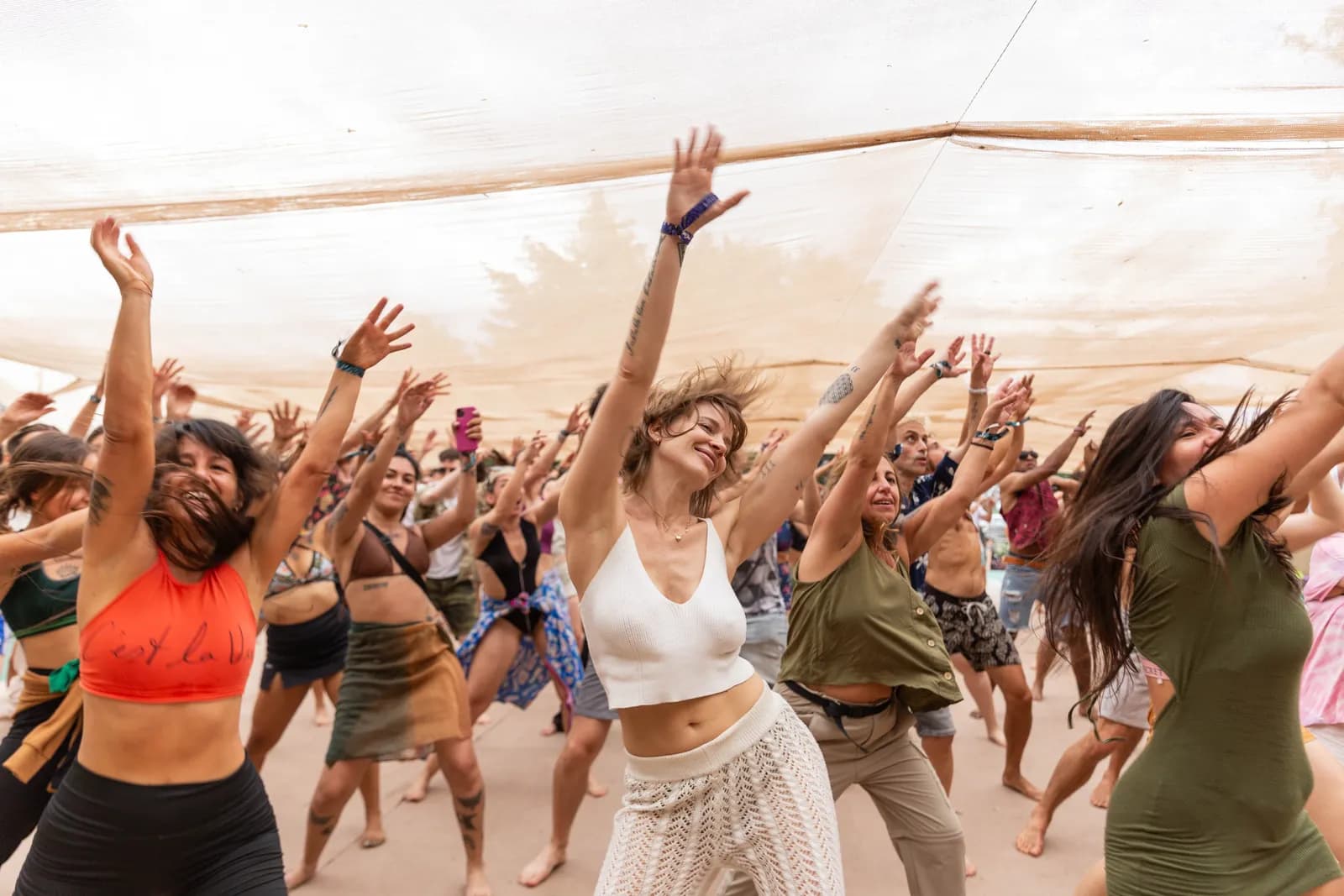 Yoga, dance and movement at Amanita